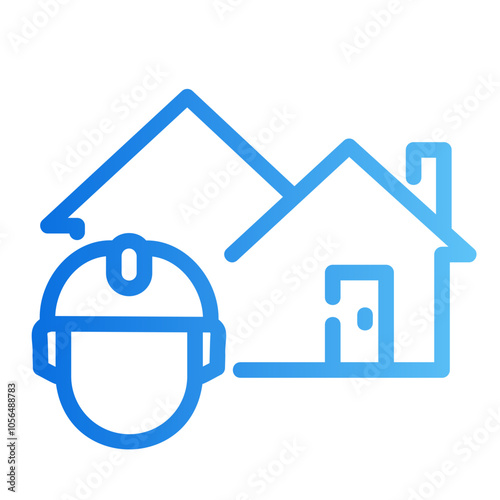 contractor Gradient icon