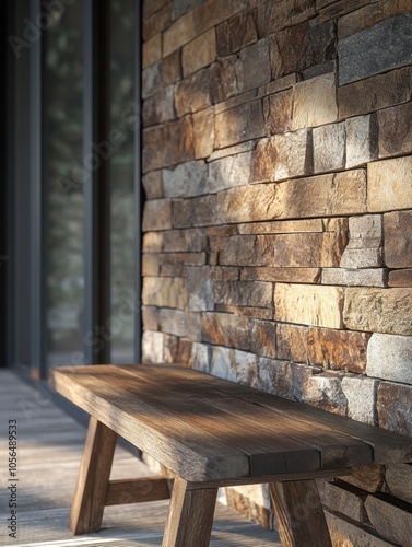 Modern Stone Wall Patio Furniture