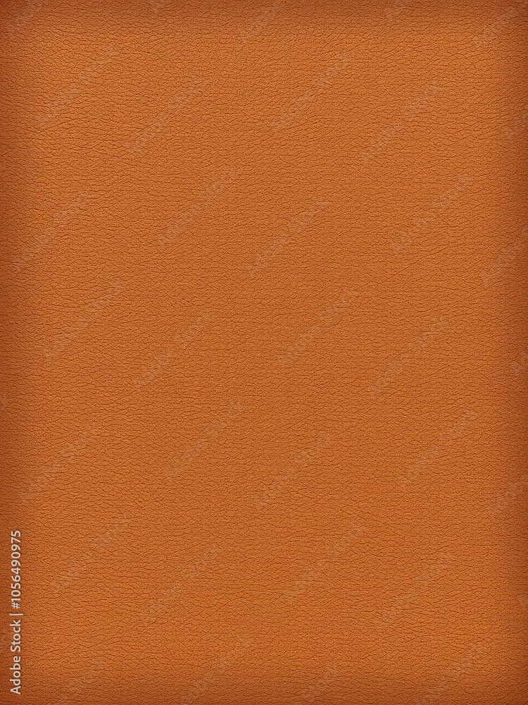 Fototapeta premium Rough brown leather texture seamless tile, macro, detail, upholstery