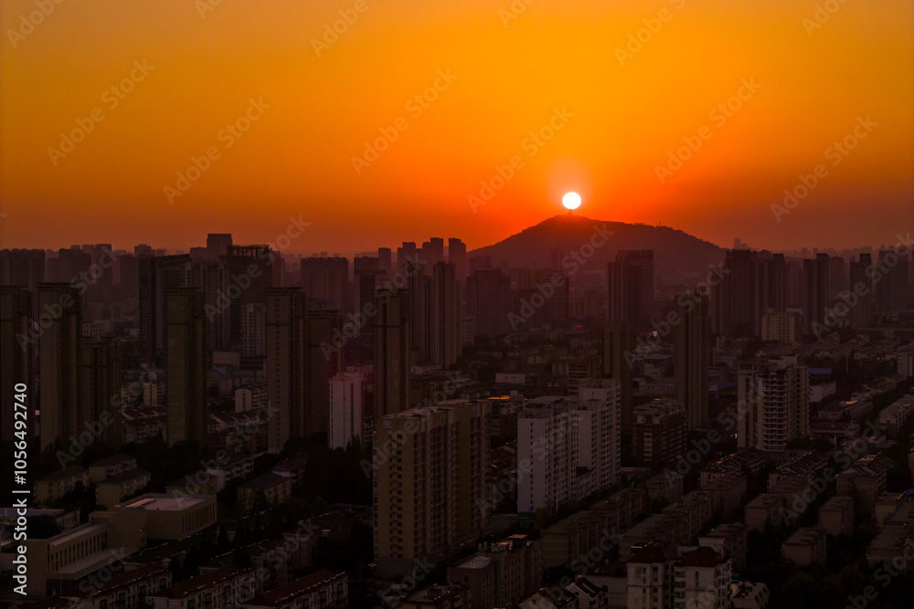 Sunset and Skyline Sunset and Skyline