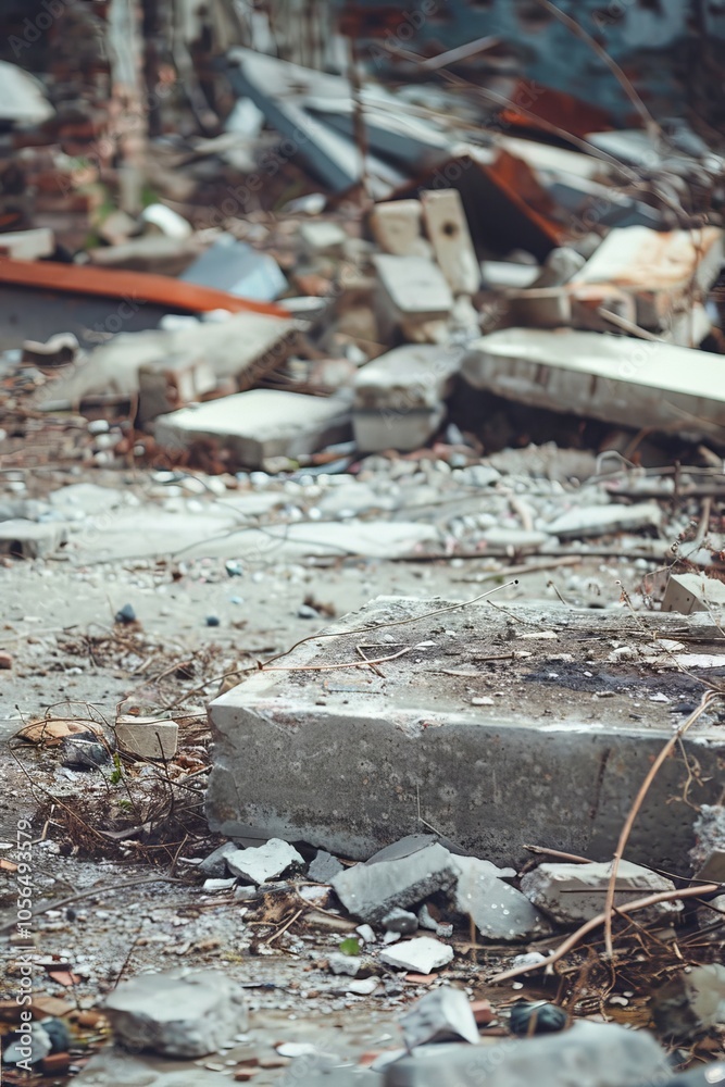 Gritty Memorial Day concept background with urban decay and remnants of conflict. Gritty Memorial Day concept background with urban decay and remnants of conflict.