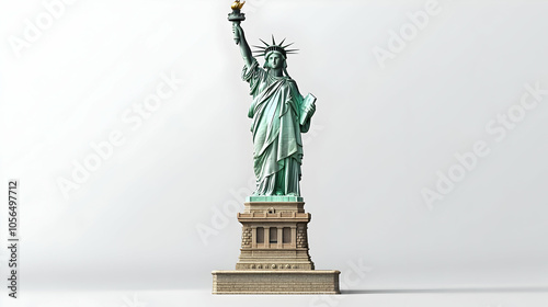 3D Render of a Famous Statue