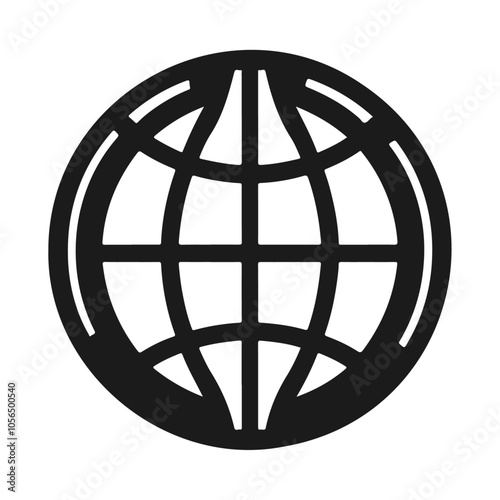 Cartography world global planet earth vector icon design