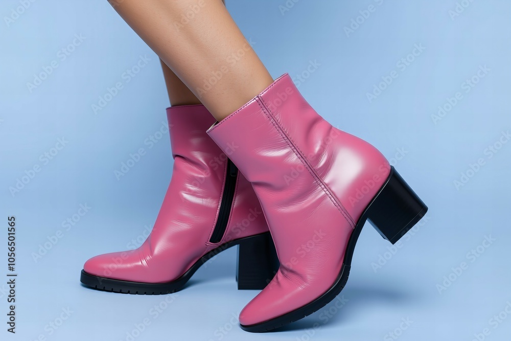 legs in pink shoes legs in pink shoes