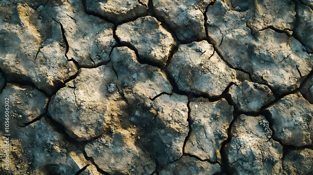 Cracked Earth Texture Background Cracked Earth Texture Background