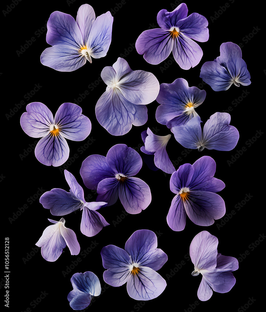 Adorn Your Table with Floating Petals of Sugared Violets Adorn Your Table with Floating Petals of Sugared Violets