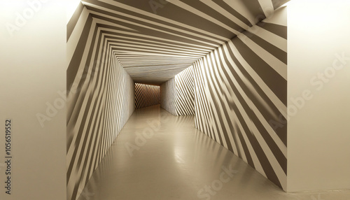 Minimalist and unique interior design in the house