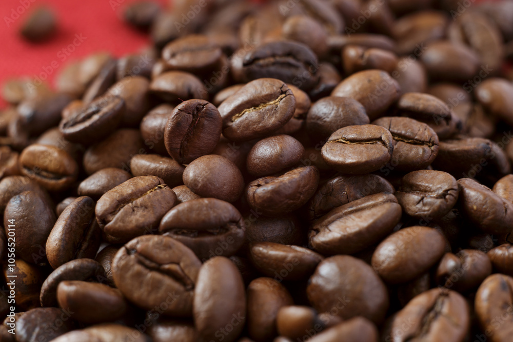 Coffee beans. Photo of beans for a coffee machine. Coffee beans. Photo of beans for a coffee machine.