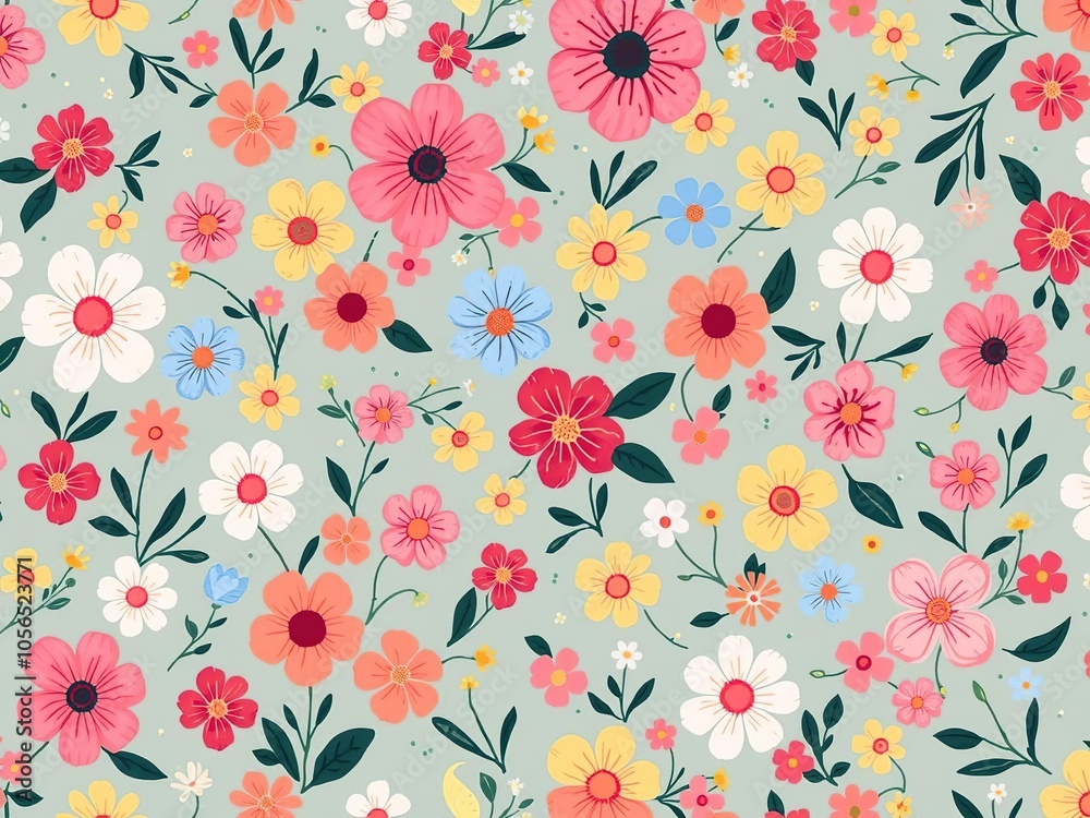 Bright and colorful spring flower petals creating an abstract and vibrant floral background, texture, cheerful Bright and colorful spring flower petals creating an abstract and vibrant floral background, texture, cheerful