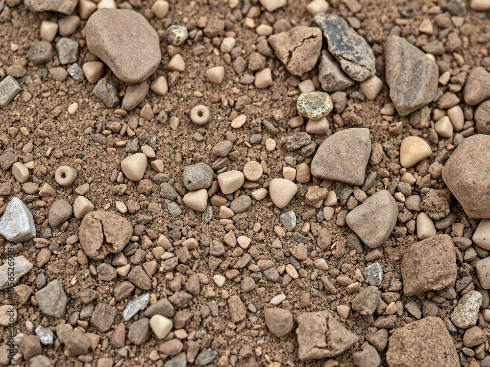 Close-up shot of rough and gritty dirt texture with small rocks and debris scattered throughout, grains, details, rough Close-up shot of rough and gritty dirt texture with small rocks and debris scattered throughout, grains, details, rough
