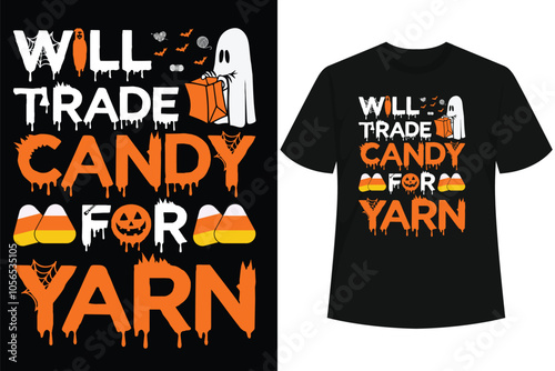 Will Trade Sister For Candy Matching Halloween Brother Boys T-Shirt