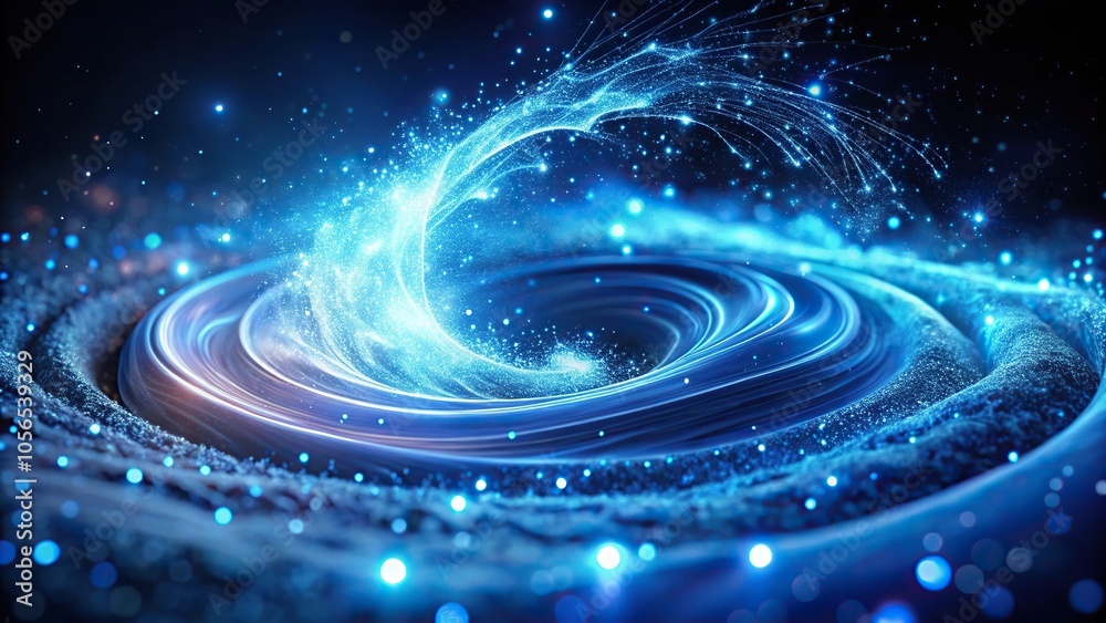 Swirling Indigo Slime with Glowing Particles, dark matter, indigo, asteroid belt Swirling Indigo Slime with Glowing Particles, dark matter, indigo, asteroid belt