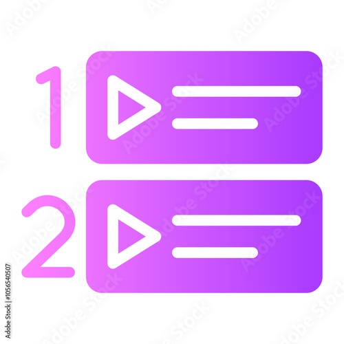 chapter gradient icon