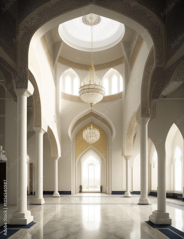 Fototapeta premium interior of the mosque