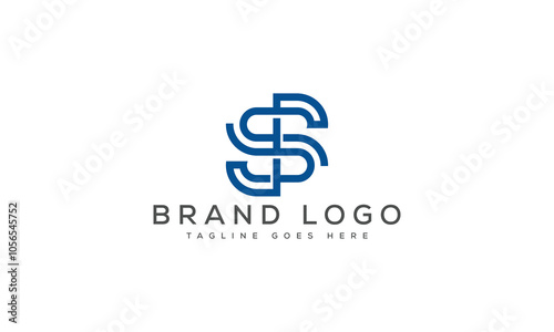 S logo design vector template design for brand.