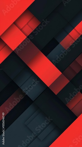 an abstract art image with a colorful design that includes red, black, photo