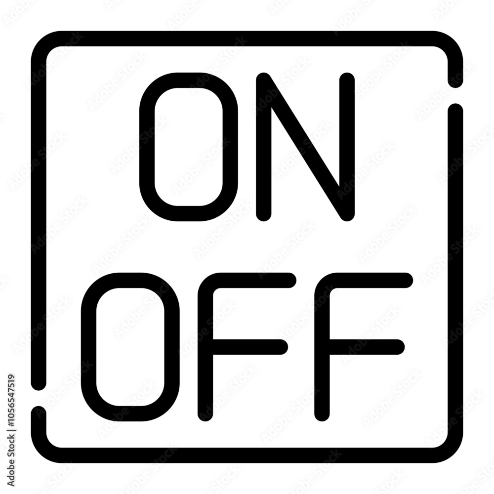 on off line icon on off line icon