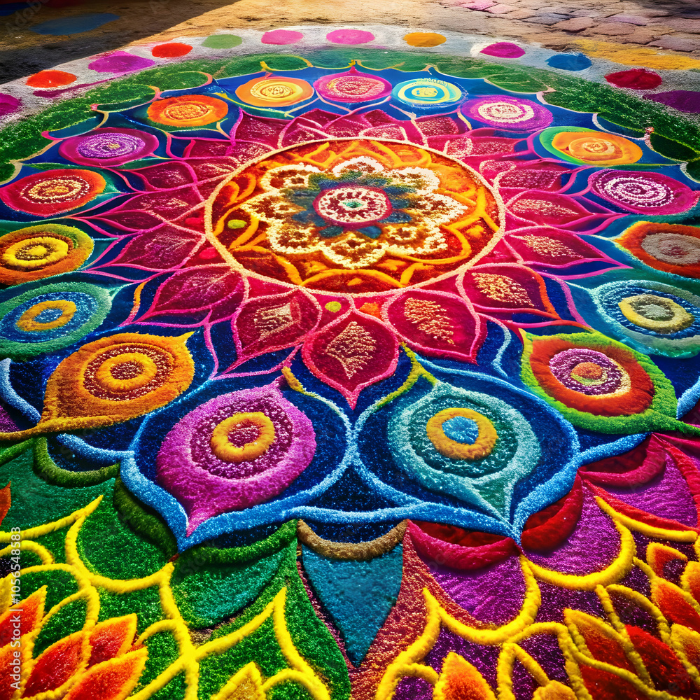 -an-intricate-pattern-made-with-colored-powders-on -an-intricate-pattern-made-with-colored-powders-on