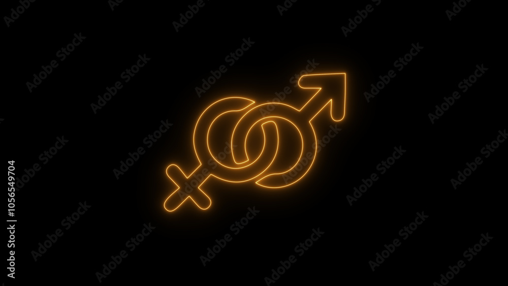 Fototapeta premium Modern Minimalist Gender Icons: Inclusive, Diverse, and Abstract Pictograms Representing Gender Identity, Equality, and Inclusivity in a Simplistic Digital Style for Bathroom and Web Symbolization