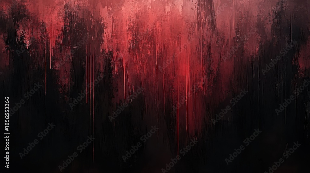 This captivating abstract oil painting features bold brushstrokes in deep reds and blacks, creating a haunting atmosphere. The rich textures evoke mystery and drama, inviting endless interpretation. This captivating abstract oil painting features bold brushstrokes in deep reds and blacks, creating a haunting atmosphere. The rich textures evoke mystery and drama, inviting endless interpretation.