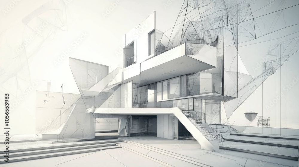 Abstract Architectural Marvels: Creativity Meets Innovation in Design Abstract Architectural Marvels: Creativity Meets Innovation in Design