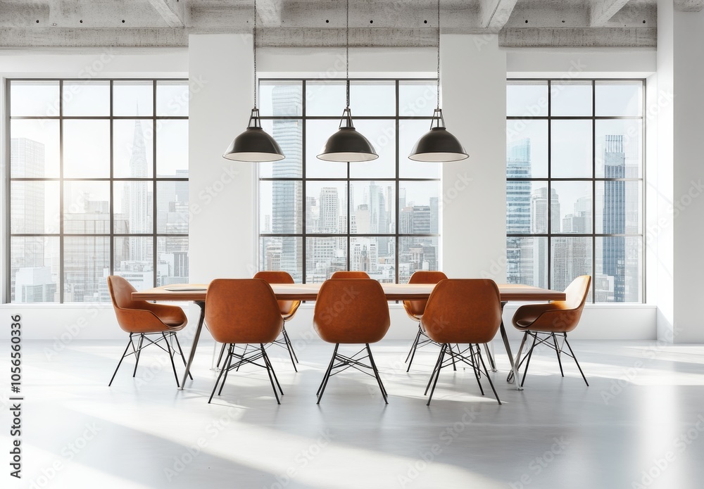 Fototapeta premium Modern Office Meeting Room.