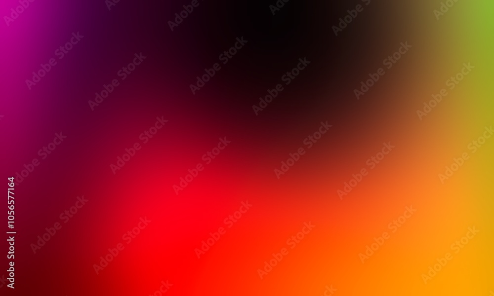 Abstract blurred background image of purple, red, orange, green colors gradient used as an illustration. Designing posters or advertisements. Abstract blurred background image of purple, red, orange, green colors gradient used as an illustration. Designing posters or advertisements.