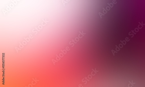 Abstract blurred background image of red, purple colors gradient used as an illustration. Designing posters or advertisements. photo