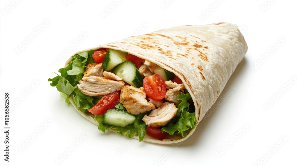 Fresh salad wrap Fresh salad wrap