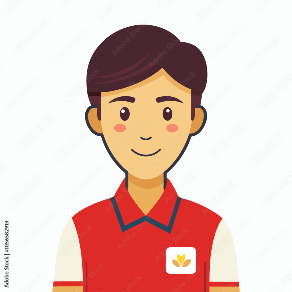 volunteer without signature on white background volunteer without signature on white background
