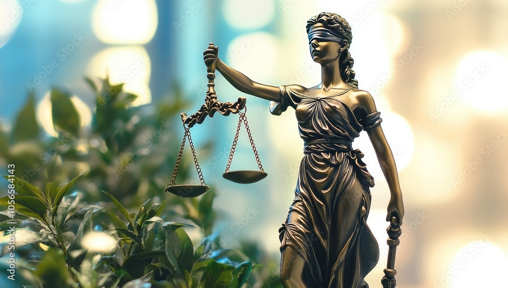 Lady Justice Statue with Scales of Justice Lady Justice Statue with Scales of Justice