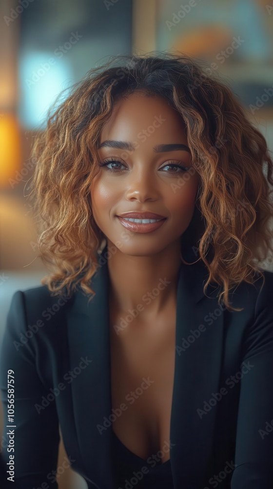 confident black female financial advisor in a modern office engaging with a couple warm ambient light highlighting their focused discussion reflecting professionalism and trust confident black female financial advisor in a modern office engaging with a couple warm ambient light highlighting their focused discussion reflecting professionalism and trust