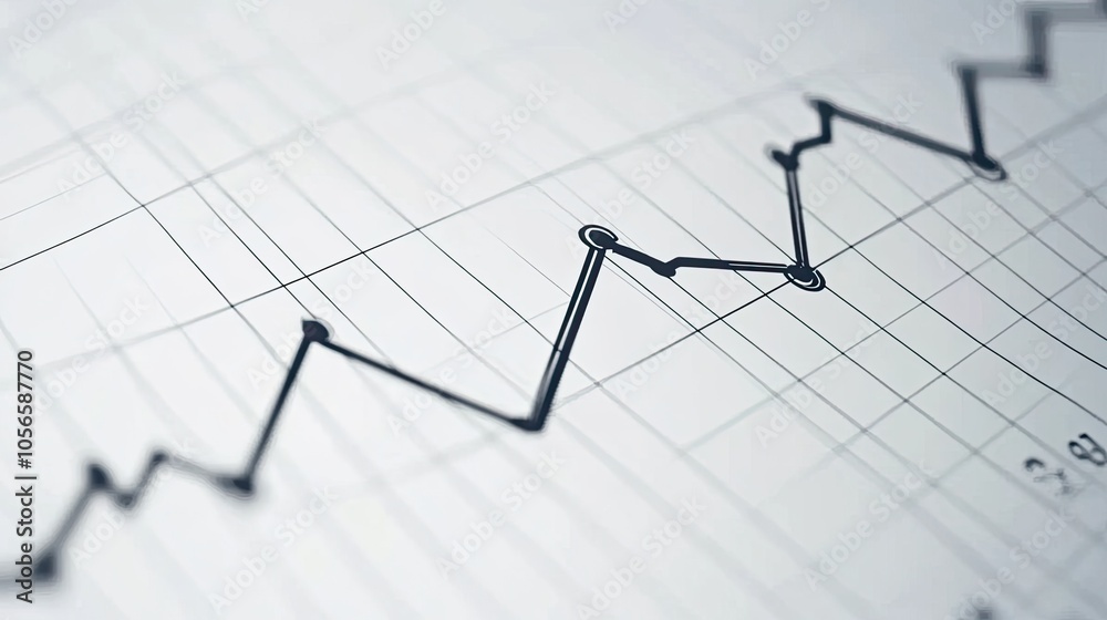 Colorful line graph and bar chart showcasing data trends Colorful line graph and bar chart showcasing data trends