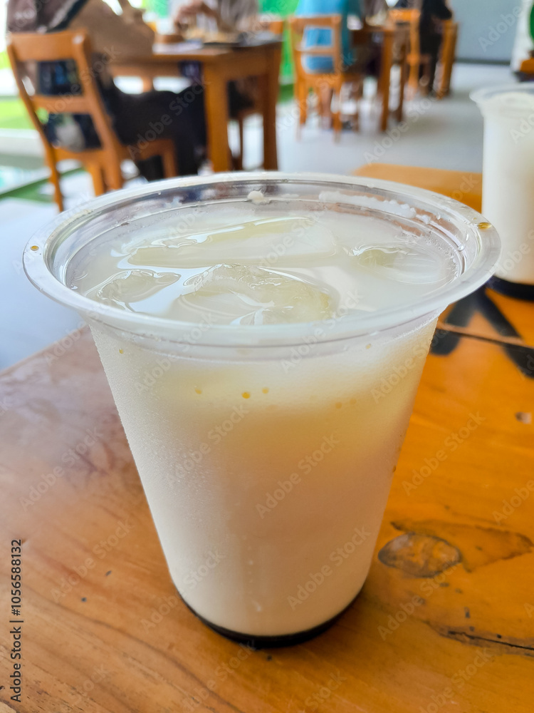 Es Sluku Bathok is one of the drink menus at Gacoan. Popular drink in Indonesia Es Sluku Bathok is one of the drink menus at Gacoan. Popular drink in Indonesia