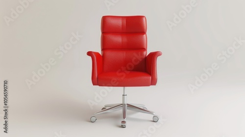 Office Chair Isolated On White Background