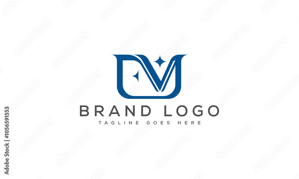 EM logo design vector template design for brand. EM logo design vector template design for brand.