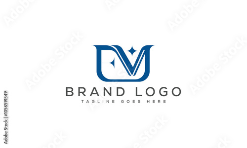 Free Download EM logo design vector template design for brand. - GFXLoad