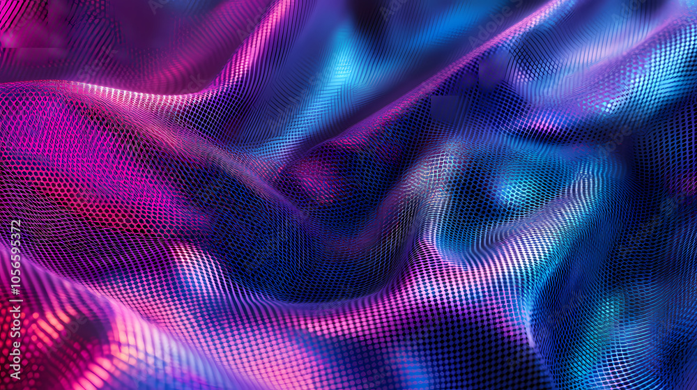 Colorful gradient mesh background, blending hues of purple, blue, and pink. Gradient Mesh. Illustration Colorful gradient mesh background, blending hues of purple, blue, and pink. Gradient Mesh. Illustration