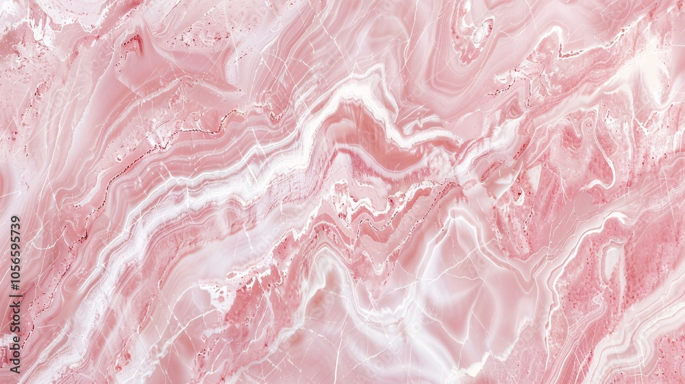 The rose marble background with creamy white lines gives it a delicate and luxurious look The rose marble background with creamy white lines gives it a delicate and luxurious look