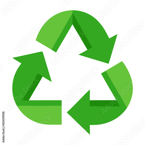 green refresh recycle icon