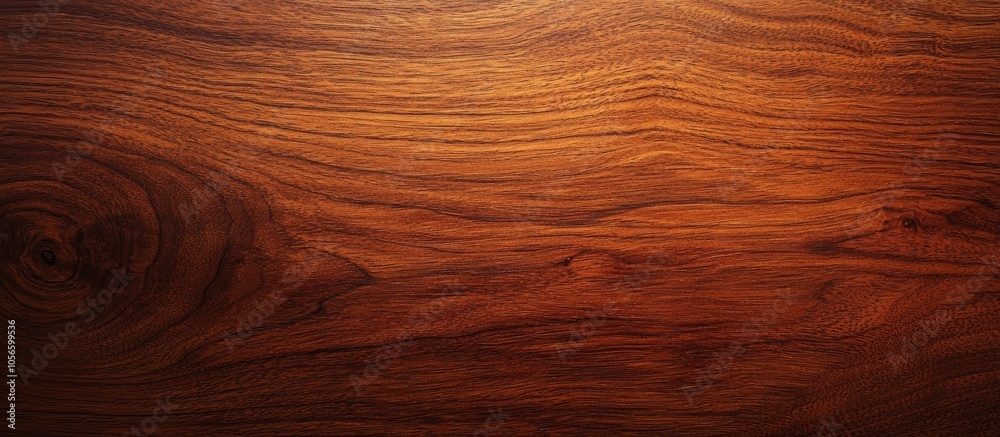 Obraz premium Finely Finished Smooth Wood Grain Background Stained Warm Golden Brown