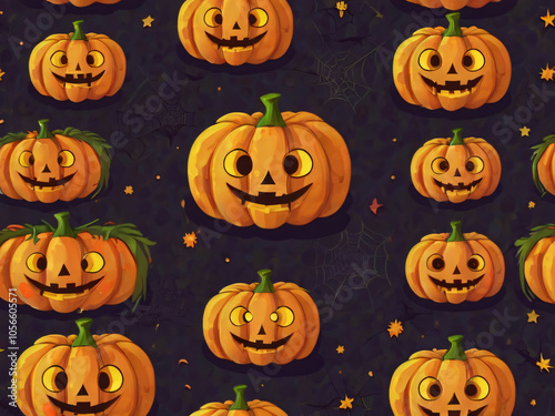 halloween pumpkin pattern