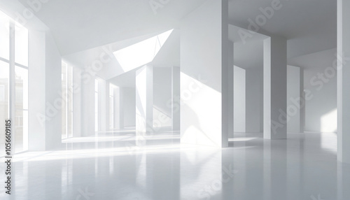 Minimalist and unique interior design in the house