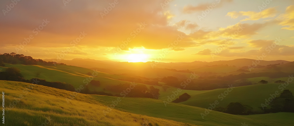 Obraz premium Breathtaking Natural Landscapes: Vibrant Sunsets, Serene Forests, and Colorful Ocean Views with Stunning Skies and Tranquil