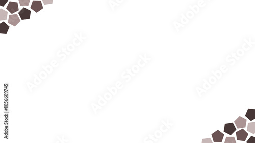 Background white with paving block border. Vector can be used for banners, posters, power points, templates, slides, etc.