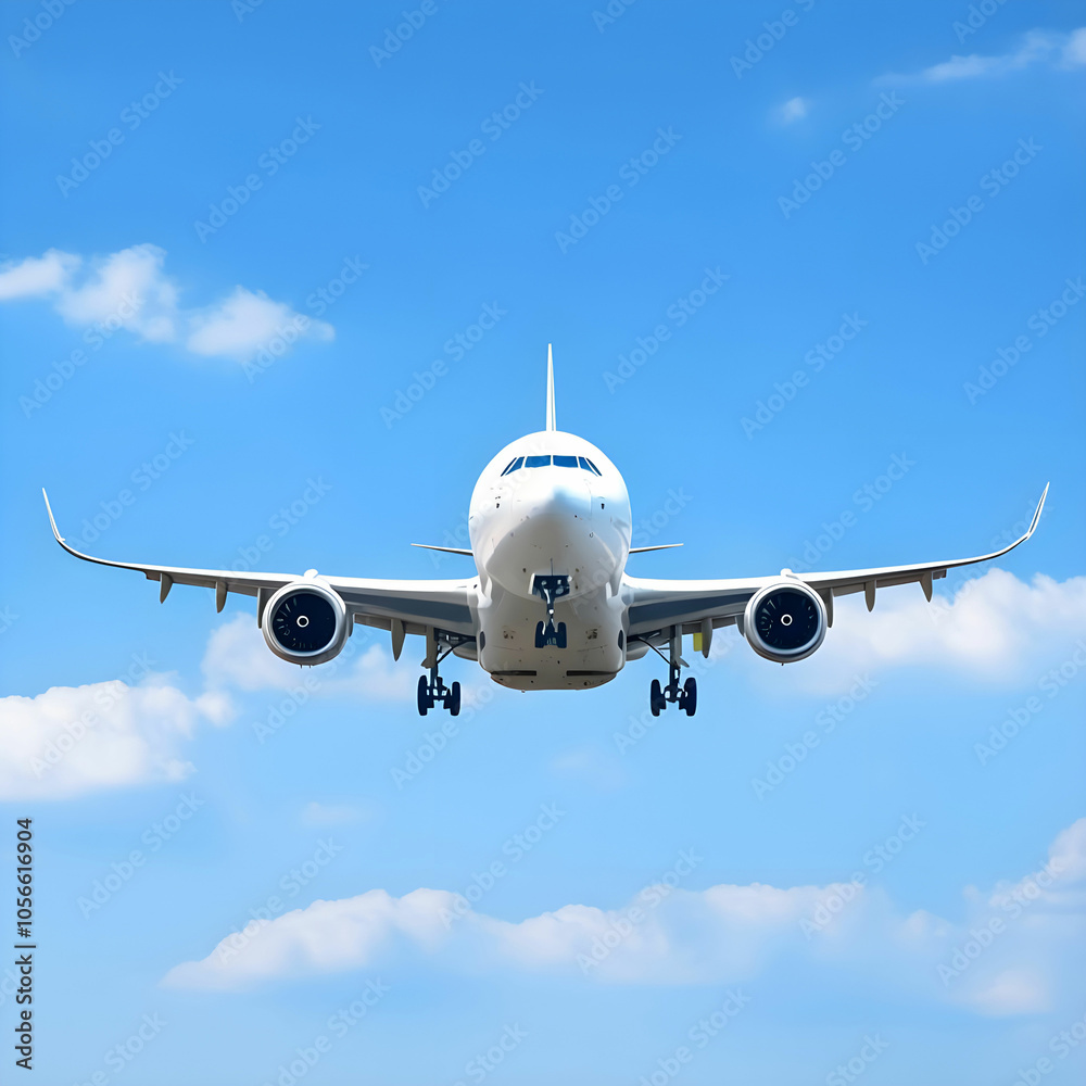 passenger airplane isolated passenger airplane isolated