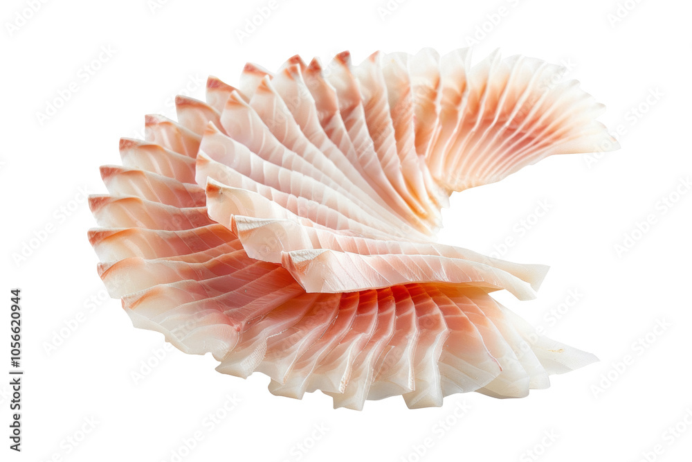 Close-up of a Beautifully Presented Fillet of Fresh Fish Meat Close-up of a Beautifully Presented Fillet of Fresh Fish Meat