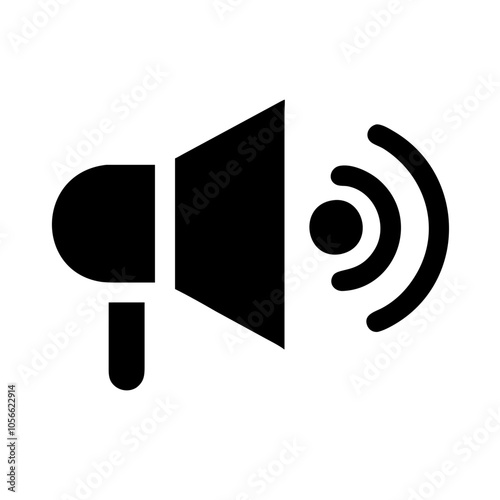 loudspeaker icon