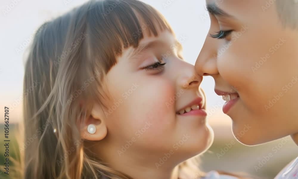 Boy wants to kiss girl's cheek. Generative AI Boy wants to kiss girl's cheek. Generative AI