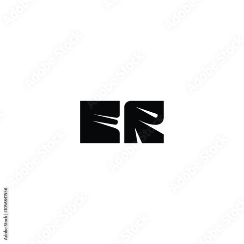 ER monogram logo design letter text name symbol monochrome logotype alphabet character simple logo Free Download ER monogram logo design letter text name symbol monochrome logotype alphabet character simple logo - GFXLoad